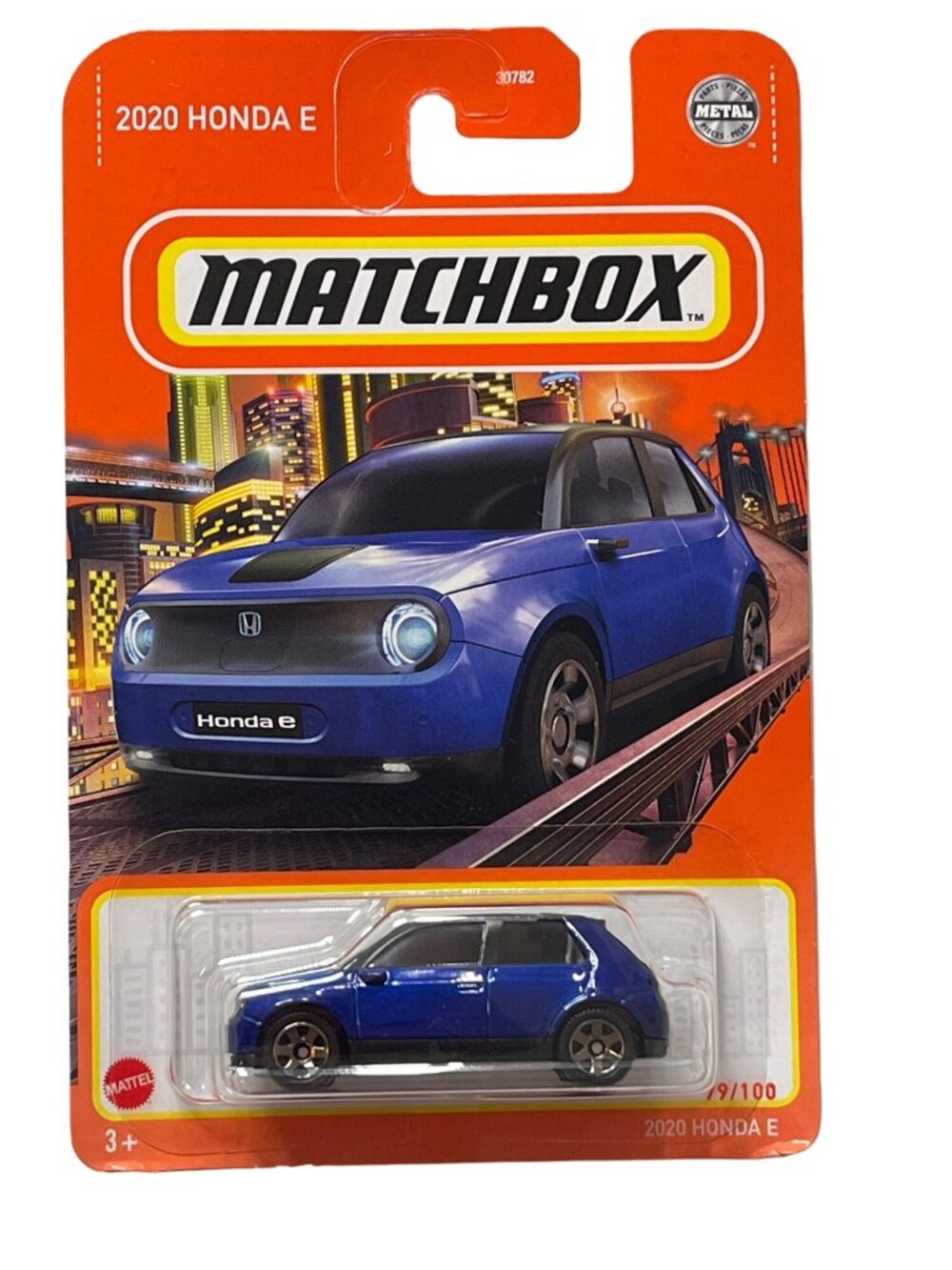 Matchbox Honda E 2020 Blue 79 100 EV Diecast Car 1 64 Sealed